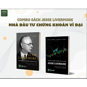 COMBO 2 CUỐN SÁCH JESSE LIVERMORE - NHÀ ĐẦU TƯ CHỨNG KHOÁN VĨ ĐẠI. Tặng bút/ sổ tay