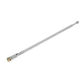 Co Giãn VHF Micro Không Dây Anten Dây Tín Hiệu 422 Mm/16.61 ''Bạc