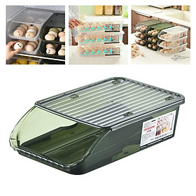 Automatic  Box, Stackable Easy to Clean Container, Organizer for Refrigerator