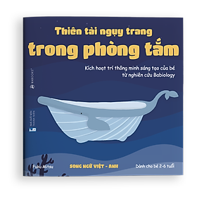 Sách Ehon Thiên Tài Ẩn Náu Trong Phòng Tắm