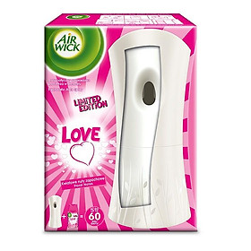 Máy xịt thơm phòng tự động Air Wick AWK0331 Love 250ml (Hương hoa hồng)