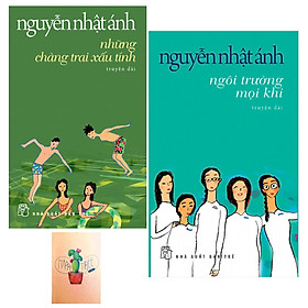 [Download Sách] Combo Những Chàng Trai Xấu Tính và Ngôi Trường Mọi Khi ( Tặng Kèm Sổ Tay Xương Rồng )