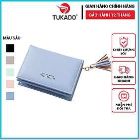 Ví Nữ Ngắn Mini Cầm Tay  Nhiều Ngăn Đựng Tiền Thời Trang Chất Da Cực Đẹp Giá Rẻ BS02