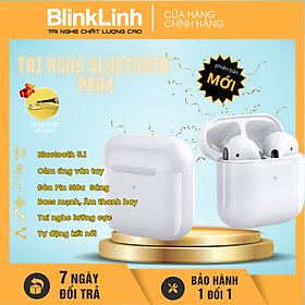 Mua Tai Nghe Bluetooth Pro4 Không Dây chống nước chống ồn  cảm ứng 1 chạm  micro rõ  kết nối nhanh  bắt xa hơn 10m  Định vị  Đổi Tên