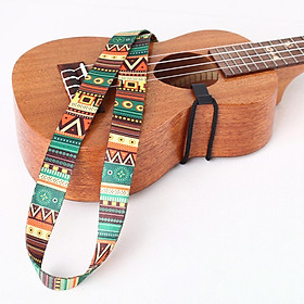 Dây Đeo Đàn Guitar Họa Tiết Thổ Cẩm Ukulele (80cm)