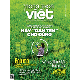 Hình ảnh Tạp chí Nông thôn Việt Số tháng 4/2023