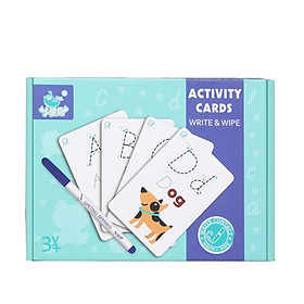 Đồ Chơi Thẻ Flashcards song ngữ học tập dành cho các bé trước khi học mẫu giáo