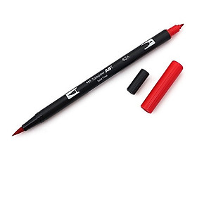 Nơi bán Bút lông cọ hai đầu Tombow ABT Dual Brush Pen - Brush/ Bullet - Chinese Red (856) - Giá Từ -1đ