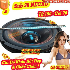 Mua LOA SUB 30 NECXO TỪ 190 COIL 76 - GIÁ 1 CHIẾC