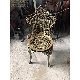 Ghế sân vườn ngoài trời nhôm đúc