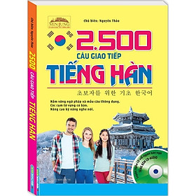 Hình ảnh Sách - Min Jung - 2500 câu giao tiếp tiếng Hàn