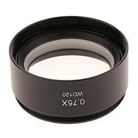 0.75X Phụ Trợ Ống Kính Mục Tiêu Cho Kính Hiển Vi 1-7/8 48 Mm WD120