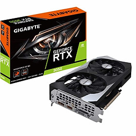 Card màn hình Gigabyte GeForce RTX 3050 WINDFORCE OC 6G (GV-N3050WF2OC-6GD) - Hàng Chính Hãng