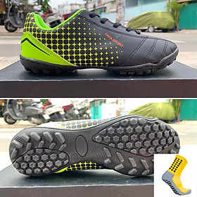Giày Đá Bóng Airsport MS07PK Đen Có Phụ Kiện