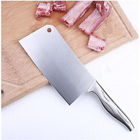 Dao chặt thịt Inox - 31x8.5cm 291g