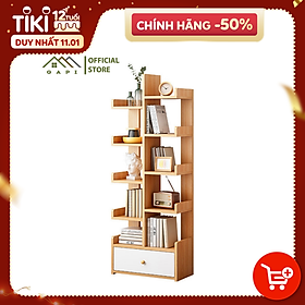 Mua Kệ Sách Hình Cây Có Ngăn Kéo GAPI Phong Cách Bắc Âu Đế Hộp Chắc Chắn  - GP171