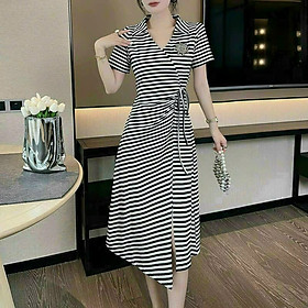 Đầm ôm body dự tiệc nhún eo xẻ đùi hở lưng