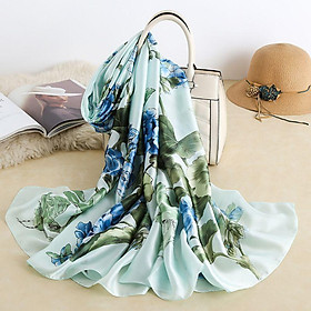Khăn choàng lụa hot trend size 90x180