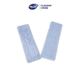 Bông Lau Thay Thế Cây Lau Nhà MyJae Đài Loan Sợi Polyester Kéo Vắt Thông Minh Sạch Nhanh 360 Độ 125cm