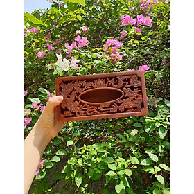 Mua HỘP GIẤY ĂN LONG PHỤNG GỖ HƯƠNG