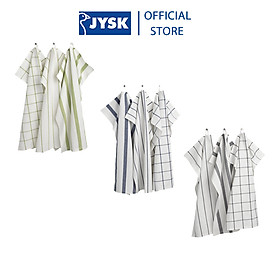Mua Khăn bếp cotton | JYSK Flekkmure | Bộ 3 chiếc | kẻ sọc | R50xD70cm