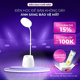 Mua Đèn Học Để Bàn Bảo Vệ Mắt Cảm Ứng 3 Mức Ánh Sáng Hỗ Trợ Chống Cận  Có Pin Tích Điện  Đèn Bàn Học Led Đọc Sách  Làm Việc