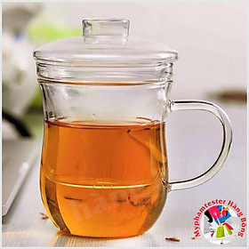 Ca eo lõi lọc thuỷ tinh chịu nhiệt 350ml