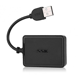 Hub USB 4 cổng SSK SHU-200 - Bộ mở rộng thêm 4 cổng USB – Hàng Chính Hãng