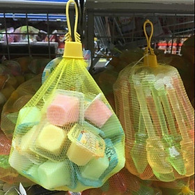 500g túi lưới kèm móc treo đựng hoa quả, thực phẩm tiện dụng