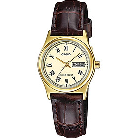 Đồng hồ nữ dây da Casio LTP-V006GL-9BUDF