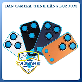 Dán Cường Lực Camera Dành Cho iPhone 17 Pro, iPhone 17 Pro Max Kuzoom – Viền Nhôm Bảo Vệ - Hàng Chính Hãng