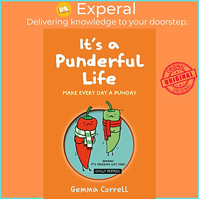 Sách - It's a Punderful Life - Make every day a Punday by Gemma Correll (US edition, Hardcover Paper over boards)