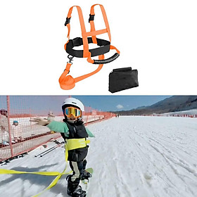 Kids Ski Harness Safe Shoulder Leash Strap for Snowboard Training Beginners
