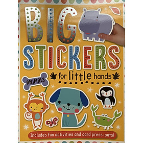 Sách tương tác sticker – Các bạn động vật - Animals (Sticker activity book)