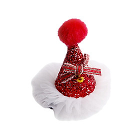 Xmas Hat Hairpin Photography Props Dress up for Party Festival Adults Kids