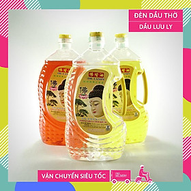 Mua Dầu lưu ly cát tường dầu đốt đèn thờ cúng - 2 LÍT LOẠI TÔT  CAN TO  KHÔNG KHÓI  HẢO HẠNG