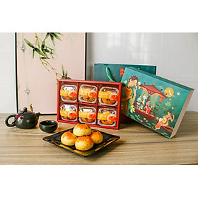 Mua Full Set Hộp Tố Nữ 6 Bánh Trung Thu Mini 75g (ko bao gồm bánh)
