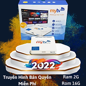 Mytv Net 1C - Ram 2G/16G - Phiên bản 2022 - Android 9.0 - Truyền Hình Bản Quyền Miễn Phí 12 Tháng - Hàng Chính Hãng