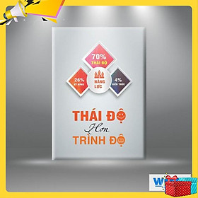 Mua Tranh canvas “Thái độ hơn trình độ” W92