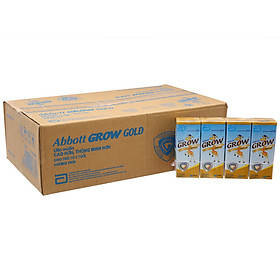 Lốc 04 Hộp Sữa Nước Abbott Grow Gold 180ml