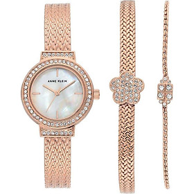 Bộ đồng hồ và vòng tay ANNE KLEIN 3432RGST