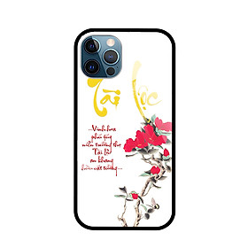 Ốp Lưng Kính Cượng Lực Cho Điện Thoại IPHONE 12 / 12 PRO - 7933 TAILOC02 - Hàng Chính Hãng