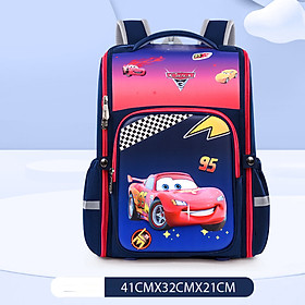 Ba lô học sinh tiểu học phong cách mới có hình dễ thương, bảo vệ cột sống cho các em học sinh tiểu học, ba lô nhẹ dung tích lớn, tiện dụng cho bé - HS1311