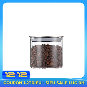 Hộp Hũ Lọ Thủy Tinh Đựng Thực Phẩm, Đồ Khô, Ngũ Cốc, Đựng Trà, Cà Phê, Gia Vị Cao Cấp (Nhiều Size)