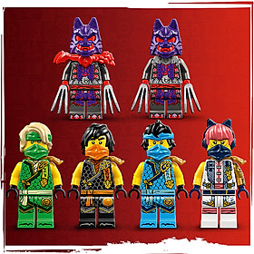 Đồ Chơi Lắp Ráp Siêu Xe Kết Hợp 4 Trong 1 LEGO NINJAGO 71820 (576 chi tiết)