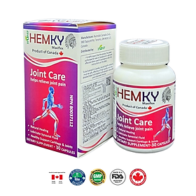 Hemky [CANADA] giảm đau, chống viêm xương khớp, thoái hóa khớp, loãng xương. Bổ sung Glucosamine, Hộp 30-90 viên