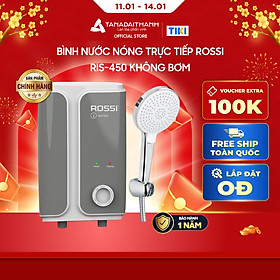 Mua Bình nước nóng trực tiếp Rossi RIS-450 không bơm - Hàng chính hãng  Bảo hành 1 năm  Giao hàng toàn quốc