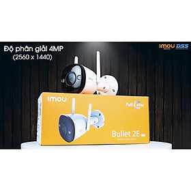 Camera wifi Imou-F42FP Có Màu Ban Đêm 4.0MP Siêu Nét  FULLCOLOR 24/7 , CHỐNG NƯỚC IP67 tích hợp đèn Spotlight (tặng kèm đầu đọc thẻ nhớ cao cấp) - Hàng nhập khẩu