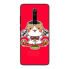 Ốp Lưng in cho Xiaomi Redmi K20 Pro Mẫu Mèo May Mắn 7 - Hàng Chính Hãng