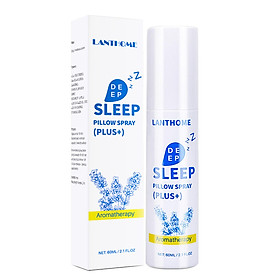Bình xịt gối ngủ LANTHOME 60ml mùi hoa oải hương giúp ngủ nhanh chóng an toàn sức khỏe 